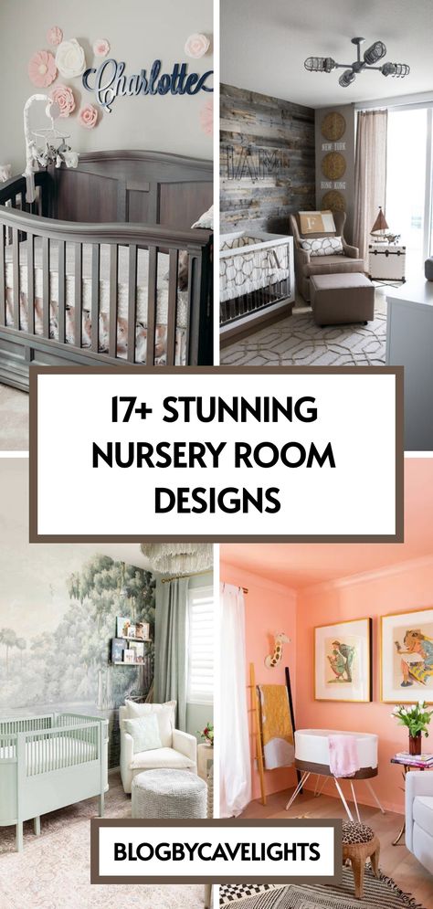 17 nursery room designs Grandma's Nursery Ideas, Small House Nursery Ideas, Grandparents Nursery Ideas, Simple Baby Nursery Ideas, Nursery With Grey Crib, Newborn Nursery Ideas, Baby Room Grey, Simple Baby Nursery, Stunning Nursery