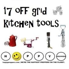 Off Grid Kitchen, Outdoor Kitchen Appliances, Manual Coffee Grinder, Survival Equipment, Kitchen Timers, Homestead Survival, Emergency Prepping, Survival Food, Earthship