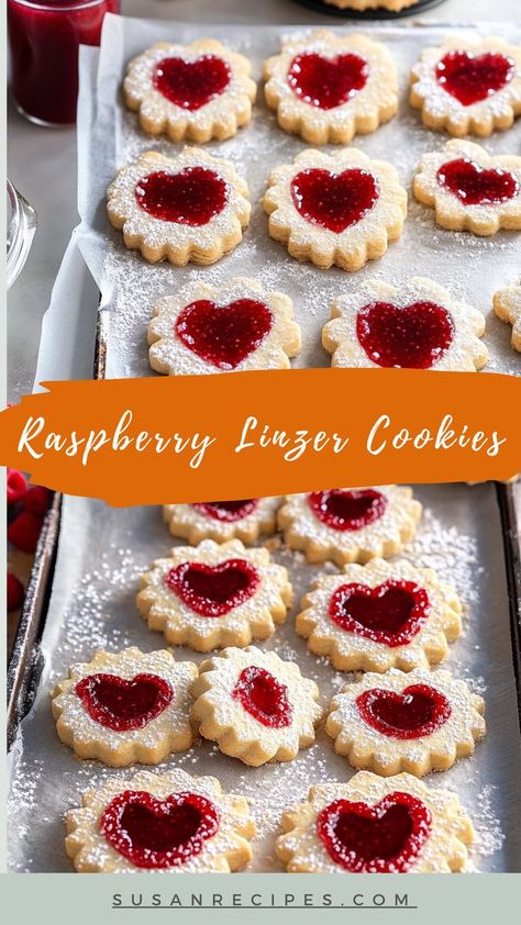 Add a touch of elegance to your holiday baking with these sophisticated Raspberry Linzer Cookies. They're a classic treat that everyone will adore. #LinzerCookies #ElegantCookies #HolidayBaking #ClassicTreats #SophisticatedSweets #CookiePerfection #RaspberryBliss #SweetImpressions #FoodieImpressions #Yum 🍪✨ Raspberry Linzer Cookies, Elegant Cookies, Festive Baking, Linzer Cookies, How To Make Jam, Valentines Food, Cookie Inspiration, Raspberry Jam, Food Festival