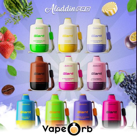 Warning: This Product Contains Nicotine. Nicotine Is An Addictive Chemical. Aladdin Giant Disposable 12000 Puff available at our online store vapeorb.com & wholesale store vape-juice-wholesale.com VapeOrb - Malaysia Vape E Juices & US E Liquids Online Store / Wholesale Worldwide. E Juice, Juice Flavors, Wholesale Store, E Liquid, Animal Jokes, Aladdin, Juice, Online Store, Quick Saves