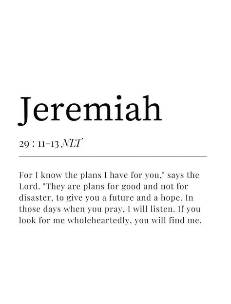 Jeremiah 29:11-13, Bible Verse Jeremiah 29:11, Best Bible Verses Inspiration, Quotes Of God, Jeremiah 29:11 Wallpaper Aesthetic, Jeremiah 29:11, Life Bible Verses, 11:11 Tattoo Ideas, Good Bible Verses