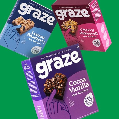 graze snacks (@grazesnacks) • Photos et vidéos Instagram Packaging Design Food Box Ideas, Snack Packaging Design, Snack Package, Packaging Snack, Graphic Design Cv, Snack Packaging, Graze Box, Recycle Design, Snack Brands