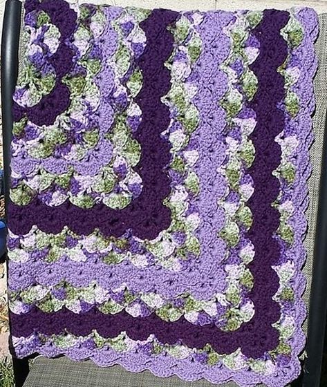 Ravelry: Impeccable Ombre project gallery Crochet Wisteria Flower Pattern, Wisteria Crochet Pattern, Wisteria Crochet, Crochet Wisteria, Wisteria Flower, Wisteria, Flower Pattern, Ravelry, Flower Patterns