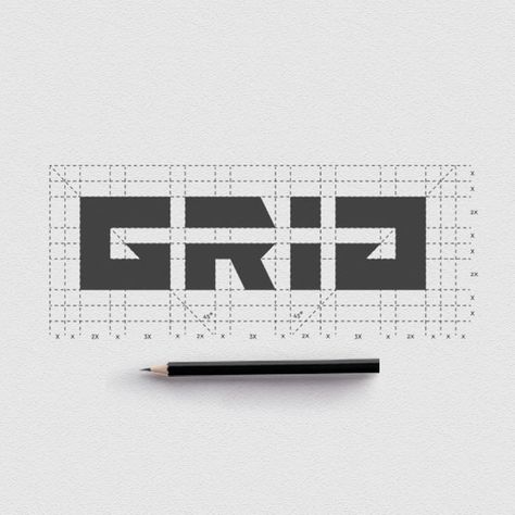 "GRID" #logotype Grid Structure 📐 What do you think about the structure grid? . . . . . . #logo #logos #typography #logodesigns #vector… Grid Design Graphic, Logo Grid, Grid Structure, Indesign Tutorials, Logos Typography, James Wilson, Cool Typography, Illustrator Design, Simple Designs To Draw