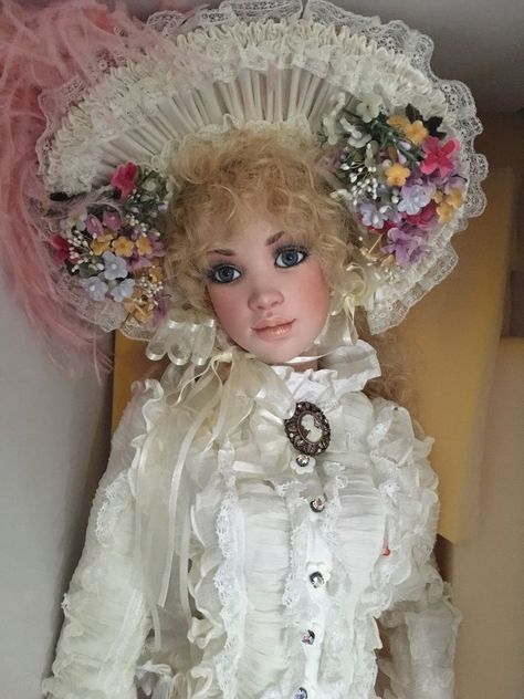 Jan Mclean Amazing Beauty 36" Marcia Limited #6/25 Mint In Box Perfect CALL #JanMclean Hello Dolly, Beautiful Dolls, Collectible Dolls, Amazing Art, Art Dolls, Harajuku, Mint, Dolls, Beauty