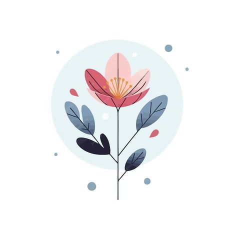 Premium Vector | Flat design of minimalist spring flowers Vector Flowers, Flat Vector, Flower Illustration, Flat Design, Spring Flowers, Premium Vector, Graphic Resources, Film, Flowers