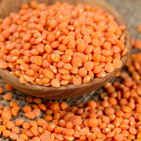 Zara Cooks - Trying these super-easy, nutritious and... Red Lentil Recipes, Cooking Red Lentils, Homemade Face Pack, Wedges Recipe, Aloe Vera For Face, Lentils And Rice, Cheese Wedge, Foods High In Iron, Homemade Scrub