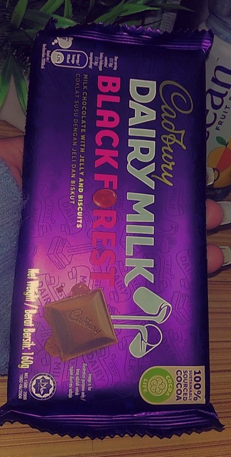 Cadbury ~ Black forest 💟❣️🌲 Cadbury Packaging, Coklat Cadbury, Daily Milk, Cadbury Dairy Milk, Christmas Money, Girly Images, Dairy Milk, Packaging Design Inspiration, Food Obsession