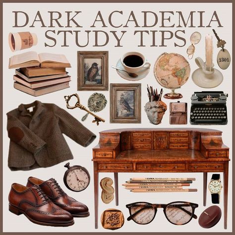 Academia School Supplies, Dark Academia Study Tips, Dark Academia School Supplies, Anthropology Aesthetic, Dark Academia Study, Dark Academia School, Witch Comic, Green Academia, Academia School