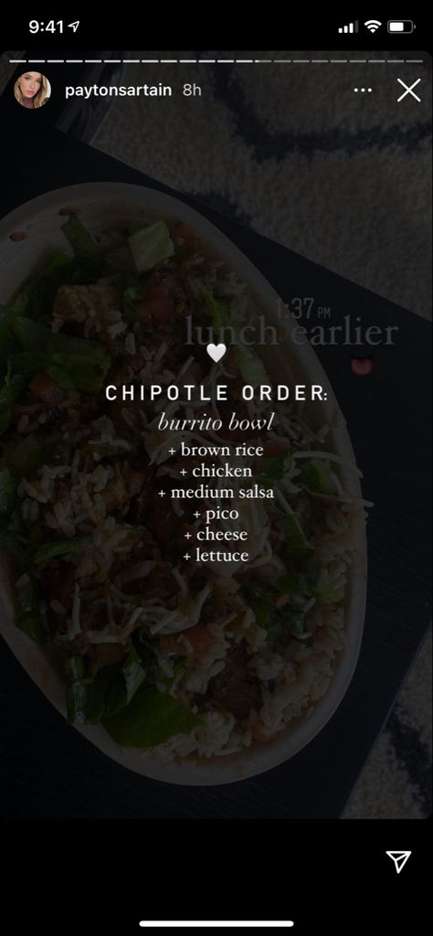 Chipotle Bowl Recipe Healthy, Best Chipotle Order, Chipotle Recipes Bowl, Chipotle Burrito Order Ideas, Chipotle Order Ideas Bowl, Chipotle Bowl Ideas, Best Chipotle Bowl Order, Healthy Chipotle Order, Chipotle Order Ideas