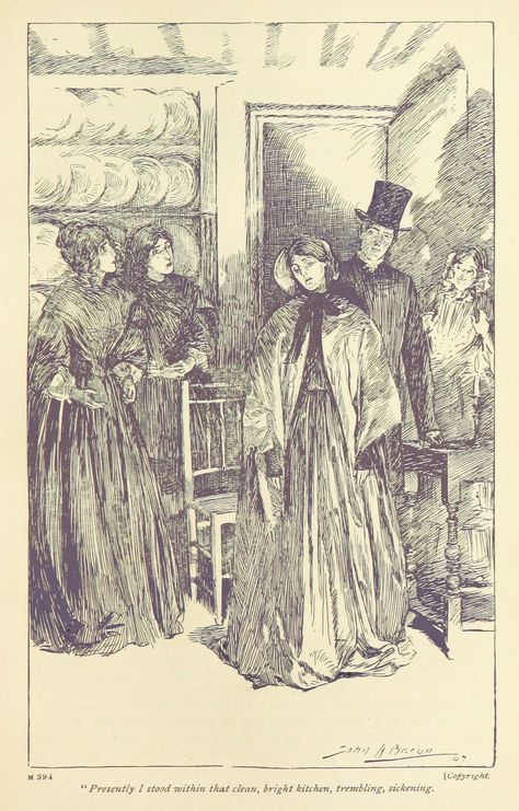 Jane Eyre Book, Brontë Sisters, Charlotte Brontë, Gothic Fiction, British Library Digitised Image, Victorian Books, Vintage Illustration Art, Charlotte Bronte, Jane Eyre