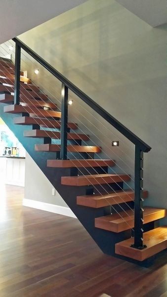 Iron Stairs, Stairs Railing, درج السلم, Staircase Design Ideas, Interior Stair Railing, Rustic Stairs, Modern Stair Railing, Staircase Design Modern, Staircase Railing Design