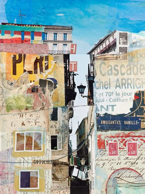 Architecture Art Project, Architecture Challenge, Kunst Collages, Istoria Artei, Paper Collage Art, Architecture Collage, Cool Art Projects, Collage Art Mixed Media, Gcse Art