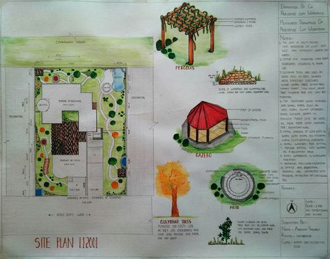 Architectural Site Development Plan, Residence Concept Sheet Architecture, Site Plan Architecture Sheet, Site Plan Sheets Architecture, Kindergarten Site Plan, Site Development Plan House, Site Development Plan Drawing, Site Development Plan Landscapes, Site Development Plan Architecture