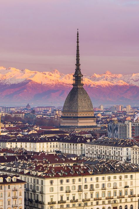 Turin Italy Aesthetic, Italian Cities, Torino Italy, Europe Aesthetic, Turin Italy, Italy Aesthetic, The Alps, World Pictures, Italy Vacation