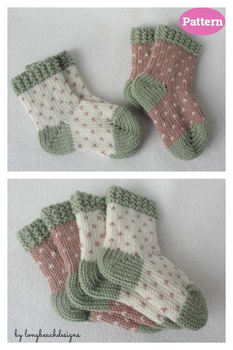 Baby mittens pattern