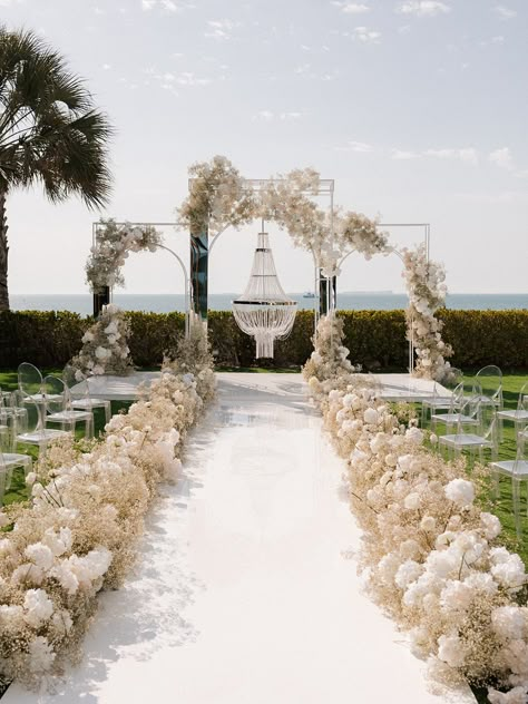 All White Floral Arch, Bridal Entrance, Wedding Arch Decor, Ceremony Styling, Wedding Motif, Engagement Decoration, White Wedding Ceremony, Wedding Ceremony Decor, Arch Decor