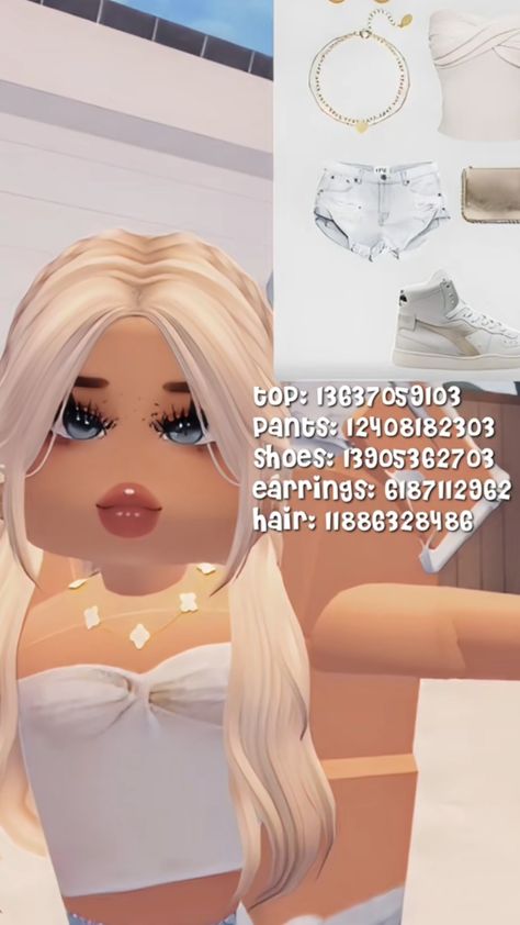 Roblox Royale High Outfits, Blonde Hair Roblox, Royale High Outfits, Roblox Royale High, Cute Baddie Outfits, Berry Avenue Codes, Brown Hair Roblox, Blocksburg Outfit Codes￼, Blonde Kids