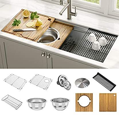 Deep Sink, Kabinet Dapur, Sink Sizes, Steel Kitchen Sink, Over The Sink, Single Bowl Kitchen Sink, Bar Sink, Undermount Kitchen Sinks, Dish Rack Drying