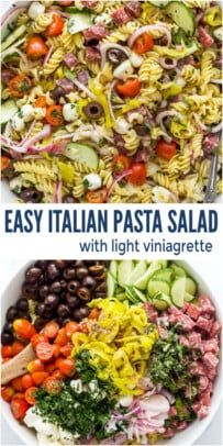 Pasta Salad Recipes With Red Wine Vinegar, Red Wine Vinegar Pasta Salad, Pasta Salad With Red Wine Vinaigrette, Easy Cold Pasta Salad Recipes Simple Italian Dressing, Creamy Pasta Salad Dressing, Tri Color Pasta Salad Italian Dressing, Clean Eating Pasta, Greek Tortellini Salad, Easy Italian Pasta Salad