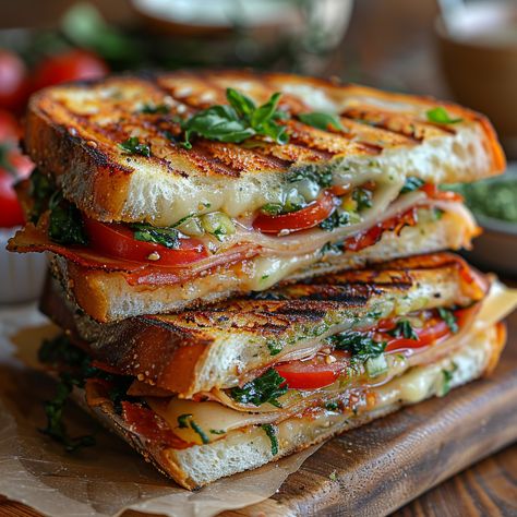 The FoodShow Tomatoes And Cheese, Simple Food, Tomato And Cheese, Grilled Sandwich, Trending Topics, Home Made, Daily Inspiration, More Photos, Love Food