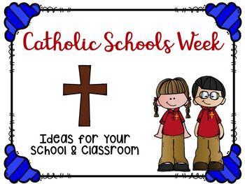 Catholic Schools Week Ideas Catholic Schools Week Activities For Preschool, Catholic Schools Week Crafts Preschool, Catholic Education Week Activities, Catholic Schools Week Craft, Catholic Schools Week Ideas Activities, Catholic Schools Week Door Ideas, Catholic Schools Week Ideas, Catholic Schools Week Bulletin Board, Catholic Schools Week Activities