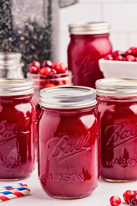 35+ Practical + Beginner-Friendly Waterbath Canning Recipes You'll Actually Eat Canning Cranberries Recipes, Can Cranberry Juice, Cranberry Concentrate Recipes, Cranberry Juice Canning, Making Cranberry Juice, Make Cranberry Juice, Canning Pomegranate Juice, Home Made Cranberry Juice, Canning Cranberry Juice Recipes