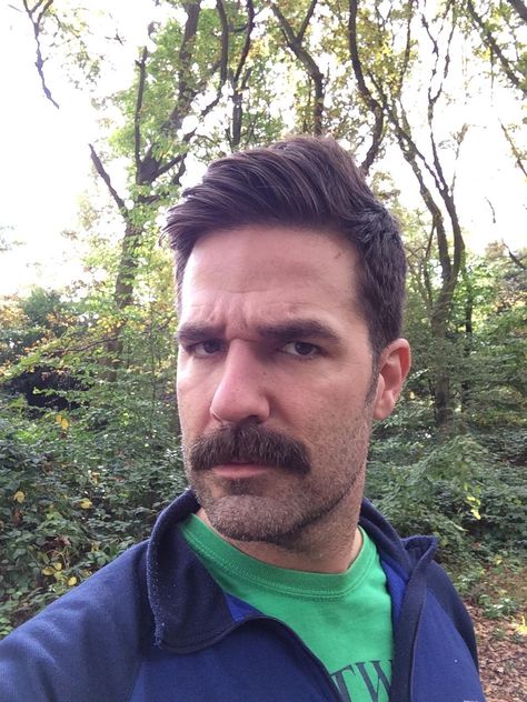 rob delaney Walrus Mustache, Ginger Hair Men, Rob Delaney, Moustaches Men, Mustache Styles, Mustache Men, Scruffy Men, Awesome Beards, Moustaches