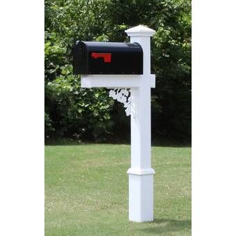 Black Mailbox, Mailbox Landscaping, Steel Mailbox, Wood Anchor, New Mailbox, Architectural Mailboxes, Mailbox Posts, Wall Mount Mailbox, Mailbox Post