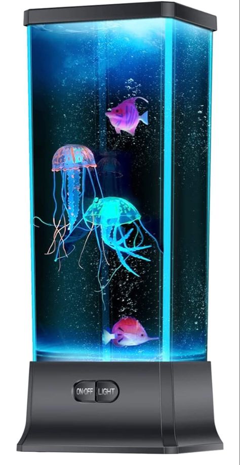 Cool Jellyfish Lava Tank Aquarium Lamp Night Mood Light for Birthday Holiday Christmas Gifts for Boys Girls Men Wome Home Office Decoration Relaxion Jellyfish Tank Aquarium, Cool Jellyfish, Jellyfish Tank, Aquarium Lamp, Jellyfish Aquarium, Jellyfish Lamp, Mood Lamps, Mood Lights, Office Room Decor