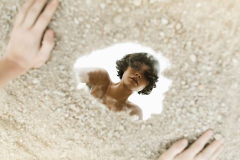 Beach Mirror, Taylor Lashae, Mirror Photography, Film Photography Tips, Hope You, Beach Shoot, Beach Portraits, Conceptual Photography, Foto Art