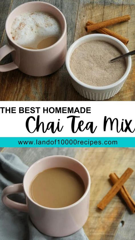 The Best Homemade Chai Tea Mix is packed with flavor and is the perfect thing to sip while wrapped in a blanket by a fire. It has the perfect combination of spice, sweetness and creaminess. Chai Tea Mix Recipe, Gluten Free Cake Mix Cookies, Homemade Chai Tea, Gluten Free Cake Mixes, Vanilla Chai Tea, Homemade Chai, Chai Tea Recipe, Vanilla Chai, Gluten Free Cake