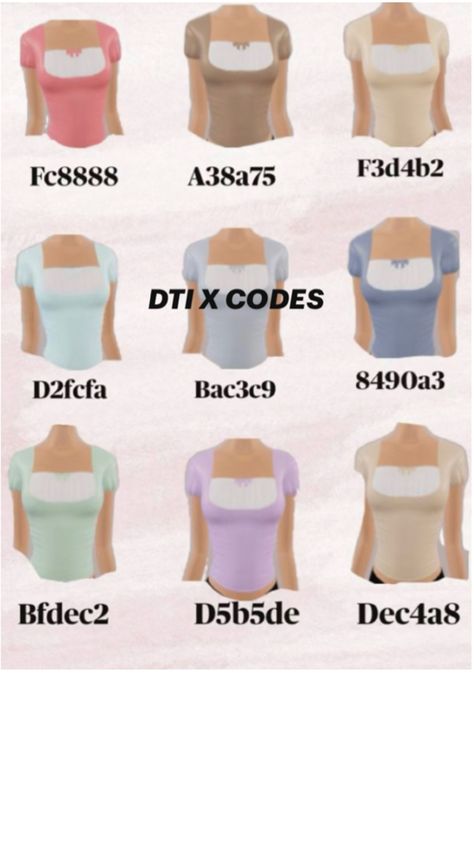 #codes #hexcodes #dti Dti Gold Color Codes, Gold Color Codes Dti, Dti Gold Hex Codes, Dti Hex Color, Dti Fits, Hex Codes, Cut And Color, Color Coding, Dress To Impress