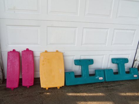 Little Tikes Picnic Table Makeover, Plastic Picnic Table Makeover, Little Tikes Makeover, Kids Outdoor Table, Picnic Table Makeover, Plastic Patio Furniture, Plastic Playhouse, Playhouse Makeover, Tikes Toys