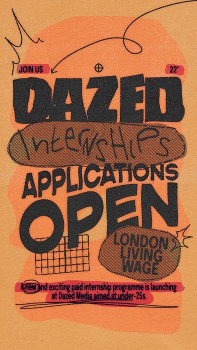 Calling young creatives: We’re launching an internship programme | Dazed London Living, Internship Program, Looking For People, Central London, Creative Industries, Program Design, About Uk, Programming, Product Launch