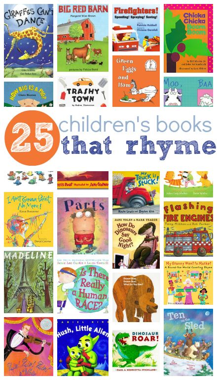 25 Books with great rhyming texts. Fun to read and great stories too. #kidlit Toddler Storytime, Rhyming Games, Rhyming Activities, Rhyming Books, Preschool Literacy, Read Alouds, Mentor Texts, Budget Planer, Rhyming Words