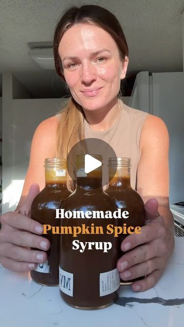 Katie on Instagram: "Pumpkin Spice Simple Syrup

Ratio 1:1:1 - measure it all on a kitchen scale
- 1 can organic pumpkin puree (around 300-400g) - will be adding another can later on
- equal parts coconut sugar
- equal parts filtered water
- 1 more can of pumpkin puree
- 3 tbs pumpkin pie spice
- 2 tbs redmonds sea salt (each brand varies in saltiness so make sure to use redmonds)

Instructions:
1. Toast pumpkin pie spice in large pot for 5 minutes until fragrant
2. Measure out pumpkin puree, and add equal parts sugar and water
3. Add to the pot and then add another can of pumpkin puree
4. Whisk and then add sea salt
5. Let simmer for 5-10 minutes
6. Remove from heat let cool and then put into jars
7. Let syrup fully cool before placing in the refrigerator. Enjoy!

#coffeerecipe #pumpkinsp Pumpkin Purée Syrup, Pumpkin Pie Simple Syrup, Pumpkin Pie Spice Syrup, Pumpkin Spice Syrup Pioneer Woman, Pumpkin Puree From Real Pumpkin, Homemade Pumpkin Spice Syrup, Pumpkin Spice Syrup, Kitchen Scale, Pumpkin Pie Spice