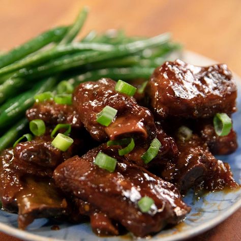 Sweet and Sour Spareribs | Tastemade Sweet N Sour Spare Ribs, Sweet N Sour Ribs, Sweet And Sour Spareribs Slow Cooker, Sweet And Sour Pork Ribs Oven, Sweet And Sour Spareribs Recipes, Sweet And Sour Ribs In Oven, Hawaiian Bbq Party, Sweet And Sour Short Ribs, Sweet And Sour Spare Ribs