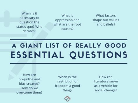 Many, Many Examples Of Essential Questions Positive Personality Traits, What Is Freedom, Higher Order Thinking, Effective Teaching, Instructional Strategies, Essential Questions, Teaching Social Studies, Project Based Learning, Teaching Strategies