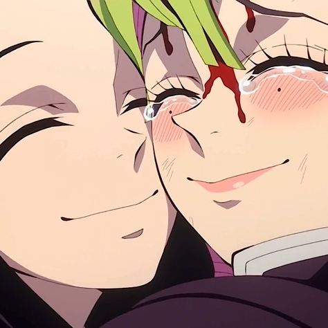 Mitsuri Kanroji Season 3, Nezuko And Mitsuri, Mitsuri Kanroji Icons, Base Kny, Kimetsu No Yaiba Icons, Nezuko Demon Slayer, Hashira Training, Damon Slayer, Best Sister Ever