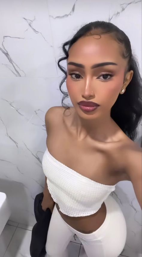 Eritrean beauty 🇪🇷 #aesthetic #eritrean #habesha #beauty #1 #pretty #edgeslaid #eritreangirls #cute #allwhite Exotic Beauty Aesthetic, Habesha Makeup, Habesha Hairstyles, East African Women, Eritrean Women, Habesha Women, Ethiopian Culture, Swimwear Aesthetic, Ethiopian Women