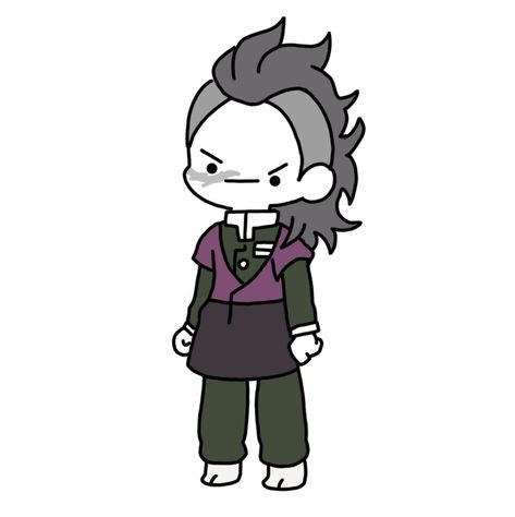 Sillies Kny Genya Chibi Art Oficial, Chibi Genya, Kny Doodles, Silly Demon Slayer, Kny Oc Base Chibi, Kny Drawing, Tokito Chibi, Demon Slayer Chibi, Chibi Kny