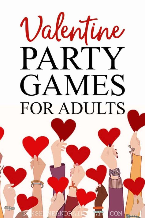 Mother's Day Games, Party Games For Adults, Valentine's Day Party Games, Valentine Party Game, Adult Valentines, Mother's Day Printables, Valentines Games, Family Reunion Games, Fun Christmas Games