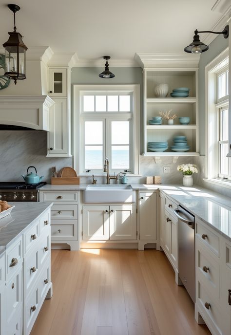 Coastal Kitchen Design,Coastal Kitchen Ideas,Modern Coastal Kitchen,Beachy Kitchens,Coastal Kitchens,Coastal Farmhouse Kitchen,Modern Coastal Farmhouse,Coastal Chic Kitchen Pops Of Color In Kitchen, Seaside Kitchen Ideas Coastal Style, Bright Coastal Kitchen, Coastal White Kitchen Ideas, Costal Kitchens, Beach House Interior Kitchen, Coastal White Kitchen, Florida Kitchen Ideas, Coastal Modern Kitchen