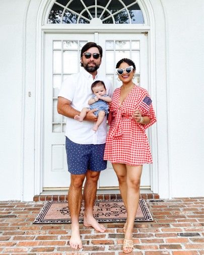 Gingham Family Photo Outfits, Family 4th Of July Pictures, Family 4th Of July Outfits, Red White Blue Family Pictures Outfit, Fourth Of July Family Photos, Red White And Blue Family Photos, Fourth Of July Family Outfits, Family Fourth Of July Outfits, 4th Of July Family Photos