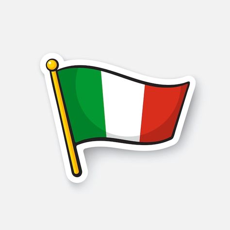 Italian Party Decorations, Italian Night, Italian Party, Instagram Icons, Aesthetic Stickers, Ig Story, Premium Vector, Activities For Kids, Italy