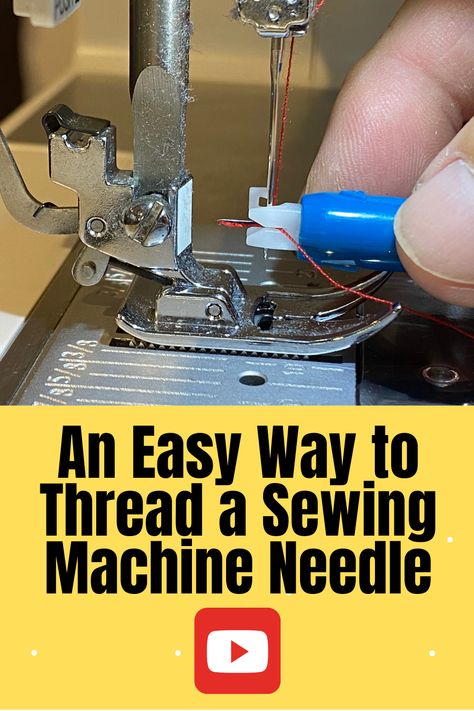 Threading sewing machine needles is a problem for many of us as we get older. The Dritz Needle Threader is a simple device that changed the game for me and it can help you too! Learn how simple and easy threading a sewing machine needle can be. https://hacksbydad.com Thread A Sewing Machine, Sewing Machine Needle Threader, How To Thread, Sewing Machine Repair, Machine Needles, Sewing Machine Needle, Sewing Machine Reviews, Needle Threaders, Sewing Machine Needles