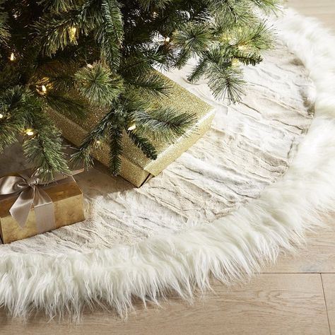 Pier 1 Imports Snow Leopard Faux Fur Tree Skirt (960160 BYR) ❤ liked on Polyvore featuring home, home decor, holiday decorations, pier 1 imports, faux fur christmas tree skirt, faux fur tree skirt and cat home decor Fur Christmas Tree Skirt, Faux Fur Christmas Tree, Fur Tree Skirt, Fur Christmas Tree, Faux Fur Tree Skirt, Fur Tree, Battle Creek, Faux Snow, Christmas Tours