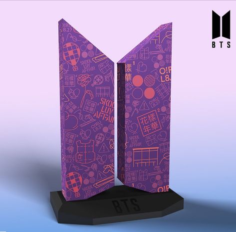 Bts Trophy Room, Hip Hop Monster, Bts Logo, Trophy Rooms, Army Mom, Army Wallpaper, Magical Jewelry, Bts Merch, Sideshow Collectibles