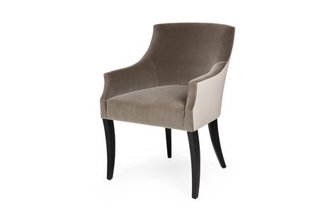 Elliot Carver - Dining Chairs - The Sofa & Chair Company Sleek Dining Chair, Sofa And Chair Company, Carver Chair, Luxury Dining Chair, Designer Chairs, Dining Chair Design, Elegant Furniture, Luxury Dining, House Furniture